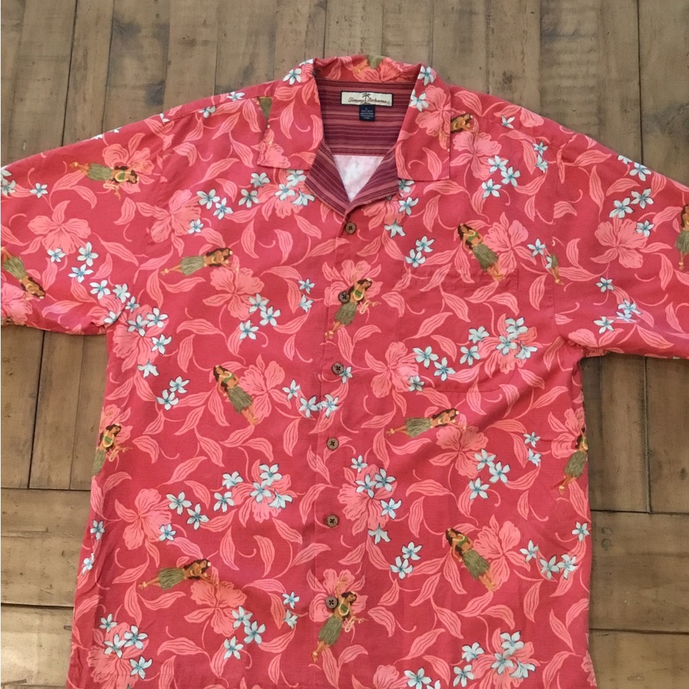 Tommy Bahama Floral Short-Sleeve Button-Down